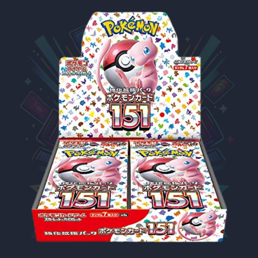 Pokémon 151 Booster Box (Japanese) - Shrink Wrapped